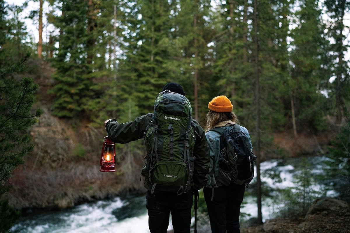 12-Inch Metal Kerosene Oil Lantern with Glass Globe and Adjustable Wick for Camping and Emergency