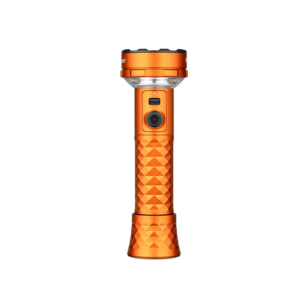High-Power LED Flashlight with Bidirectional Lights, 5000 Lumens