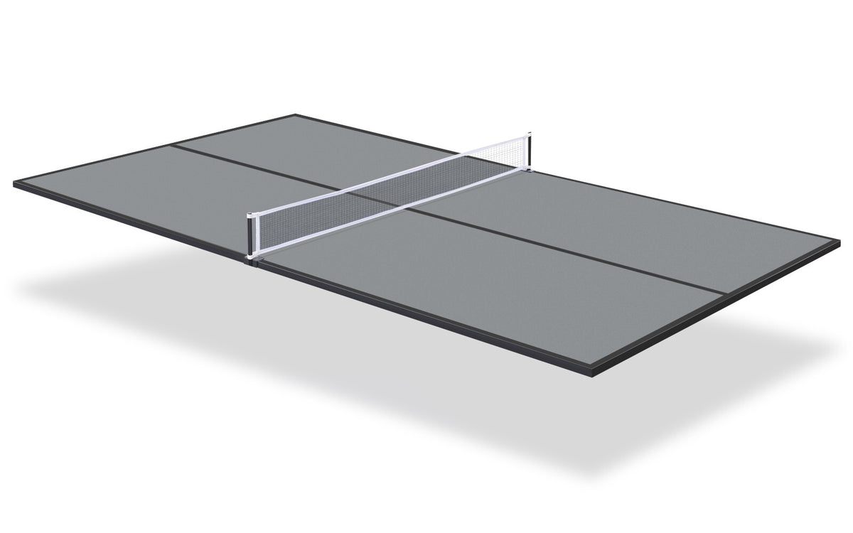 7 ft Ping Pong Table Topper - Foldable Conversion Top with Net & Posts