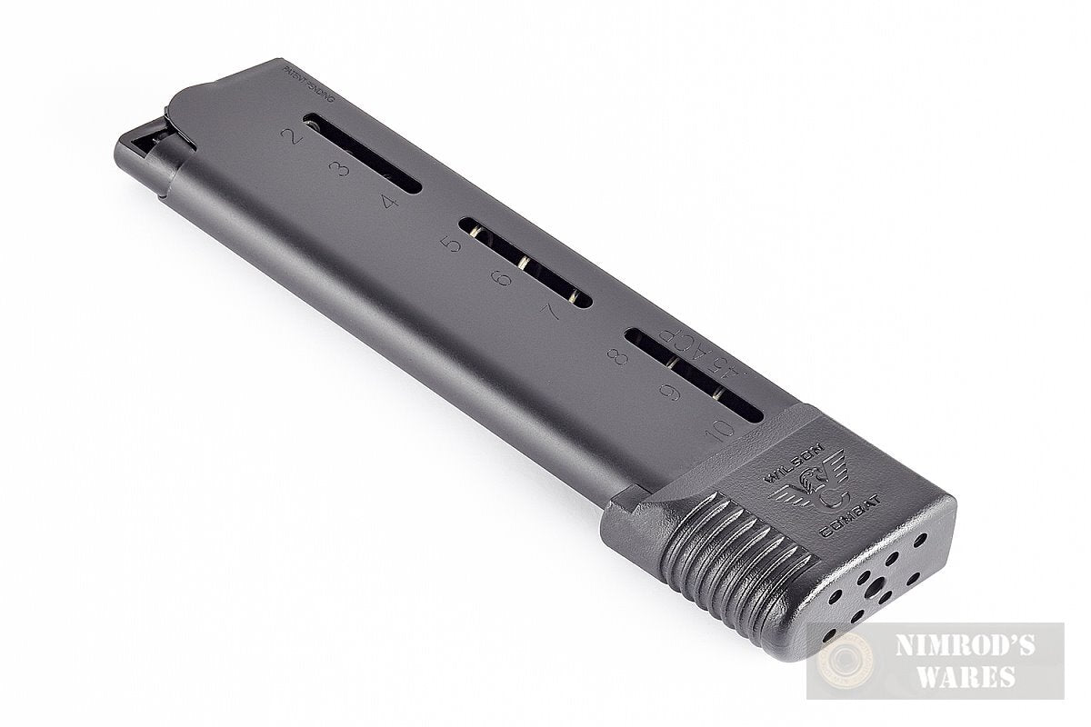 Wilson Combat 1911 .45 ACP 10-Round Railed Magazine - Black