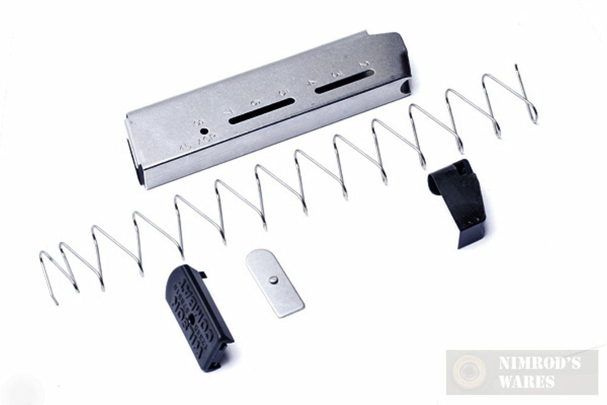 Wilson Combat 1911 Gov't Tactical Magazine .45 ACP 8 Rounds Stainless