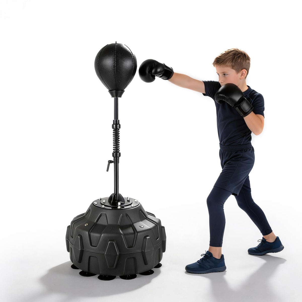 Height Adjustable Freestanding Punching Bag Kit for Boxing Training