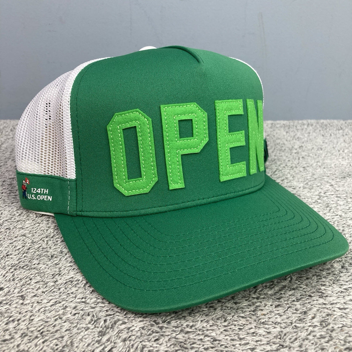 Men's 2024 US Open Pinehurst Golf Hat - Green Snapback