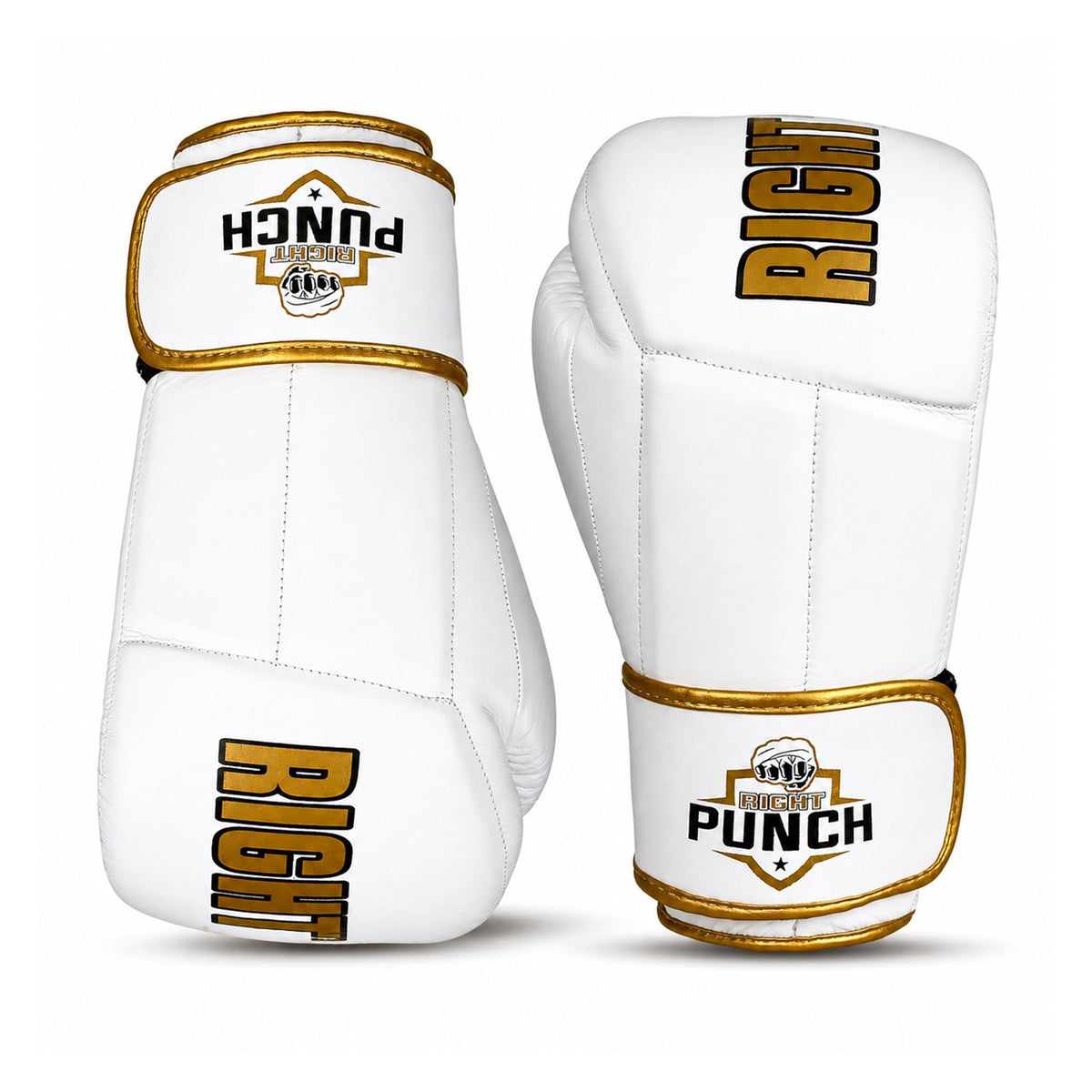 Leather Boxing Gloves for Men & Women - Durable Training & Sparring Gear
