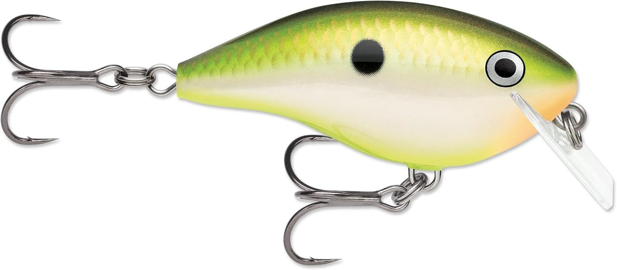 Rapala OG Rocco 5 Diving Crankbait - Bruised Citrus Shad, 2.5" 3/8oz