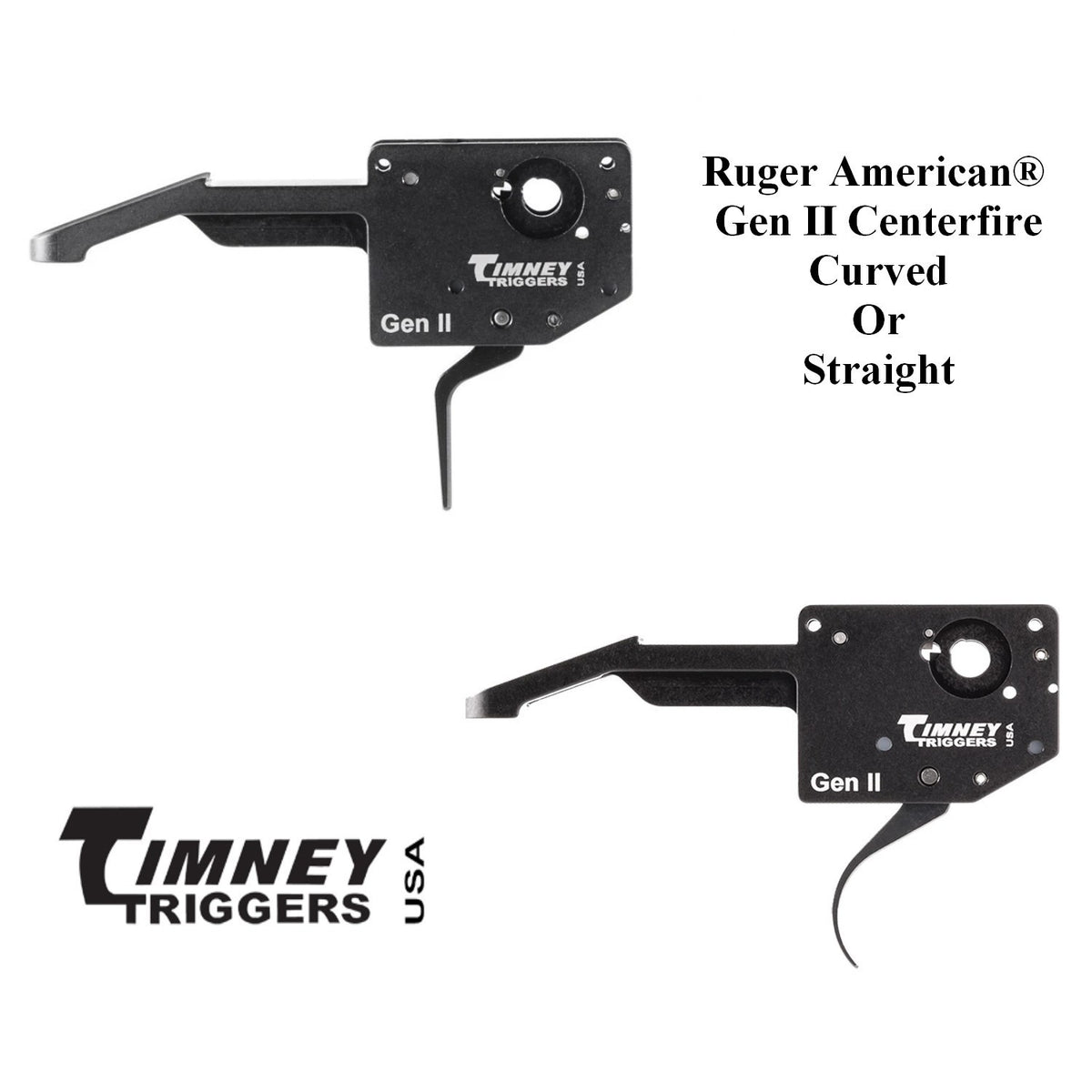 Timney Replacement Trigger for Ruger American Gen II Centerfire Rifle