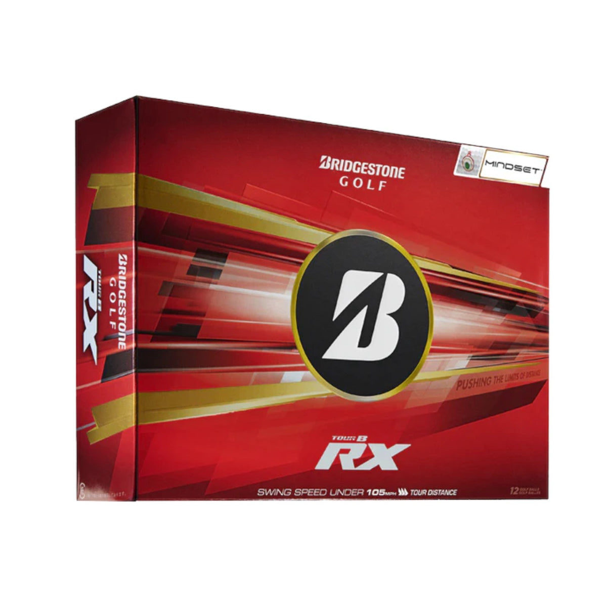 Bridgestone 2026 Tour B RX White Golf Balls Dozen - Distance & Control