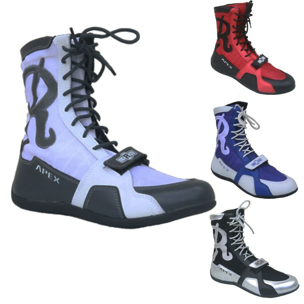 Boxing Shoes High Top Low Top Support Traction Breathable Fit