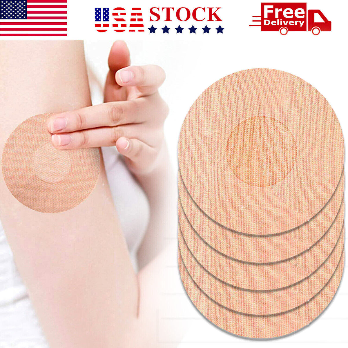 Waterproof Adhesive Sensor Patches for Freestyle Libre Glucose Monitors