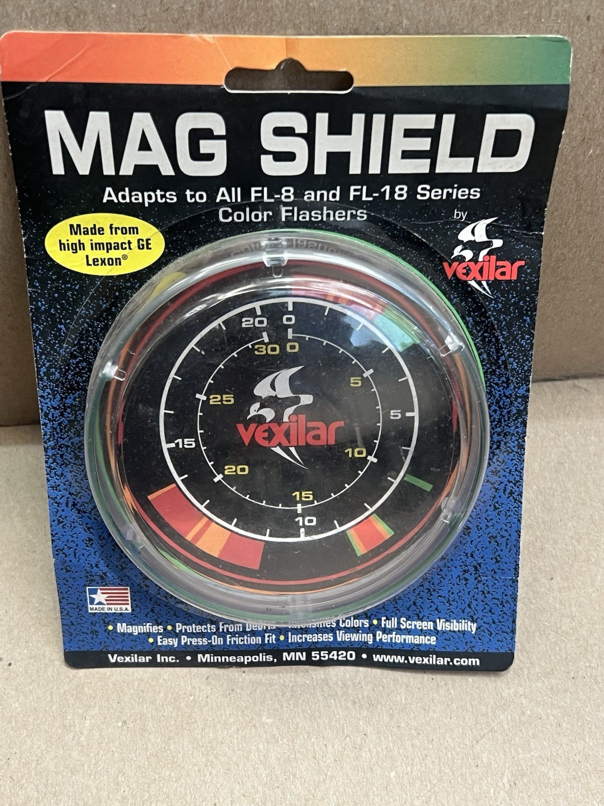 Fishing Flasher Magnifying Shield for All FL-8 & FL-18 Series Clear Lens