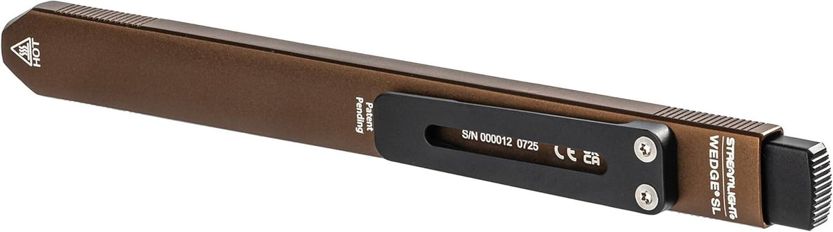 Streamlight Wedge SL Ultra-Thin LED Inspection Light Coyote - Rechargeable, Compact, Waterproof