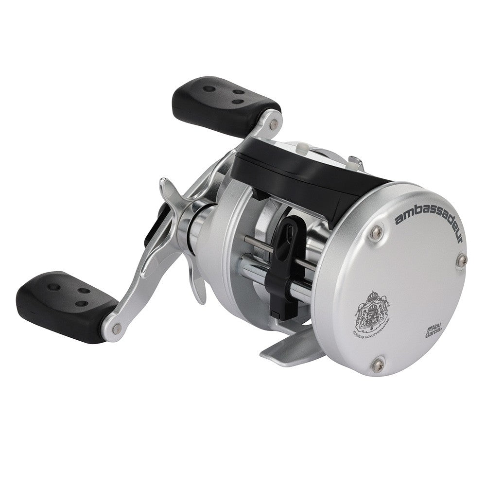 Ambassadeur Round Fishing Reel with Digital Line Counter - Right Hand
