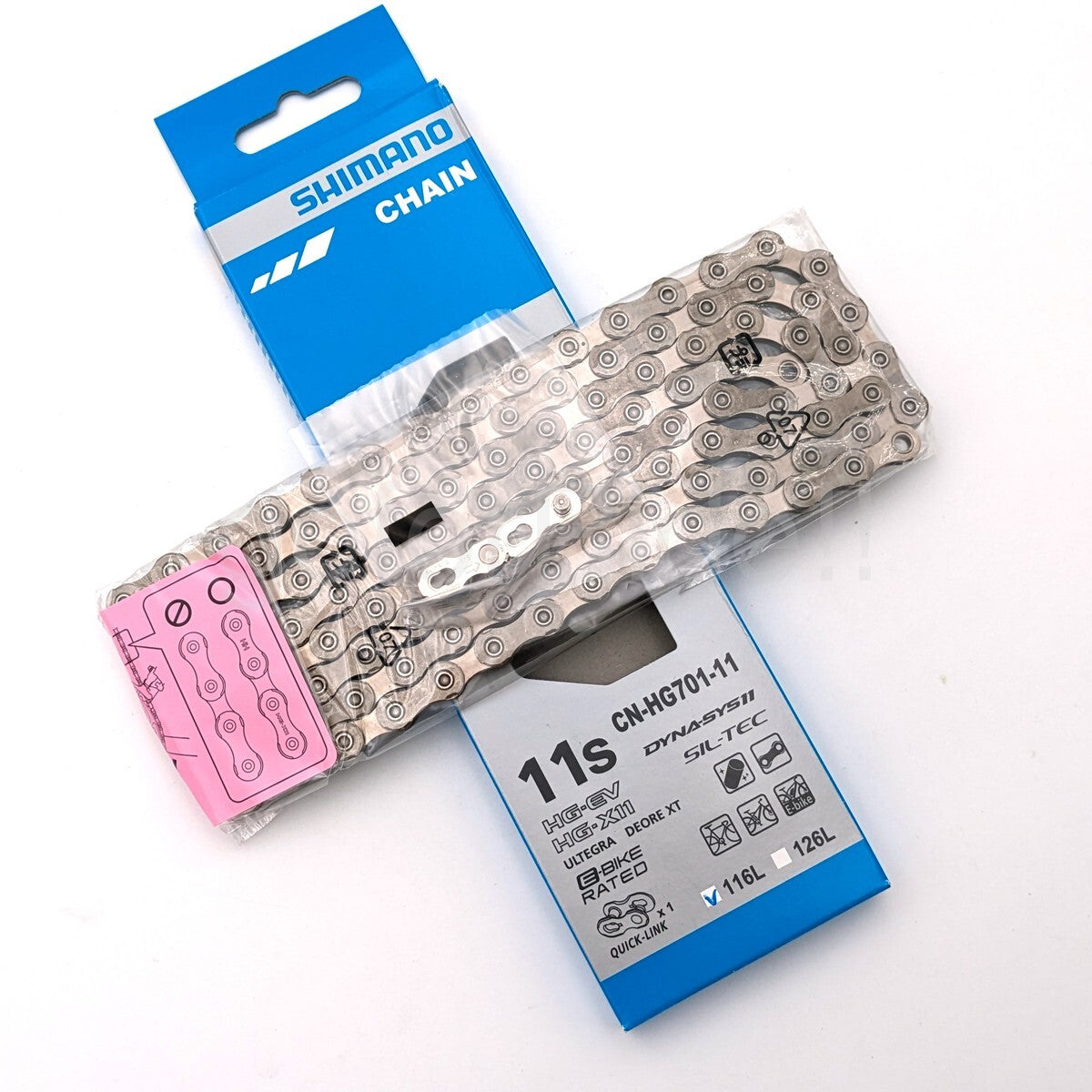 Shimano Ultegra / Deore XT 11-Speed Narrow Road MTB Bike Chain - 116L