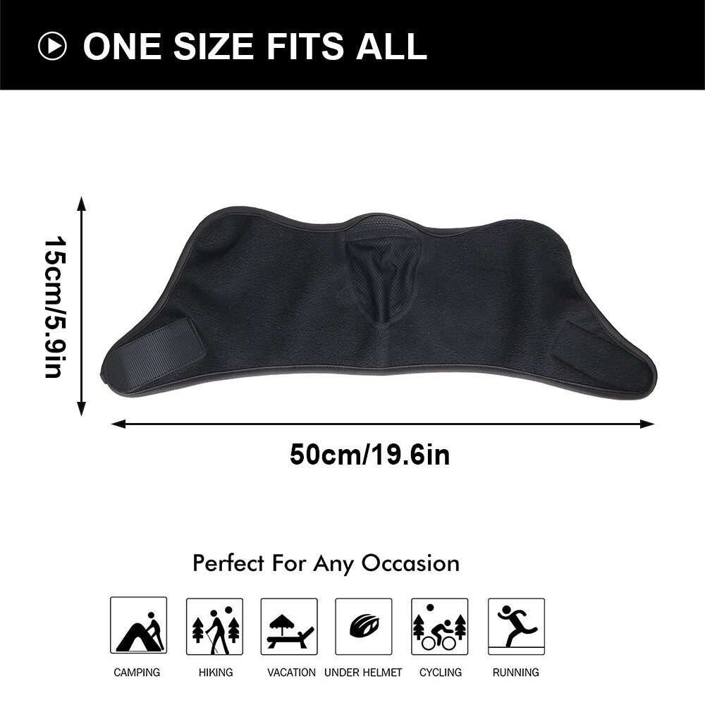 Winter Face Mask Balaclava Ski Mask Windproof Fleece Half Face Cover for Men Women