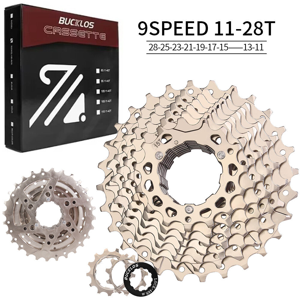 Bike Cassette and Chain Set for Shimano SRAM 8-12 Speed, 11-52T