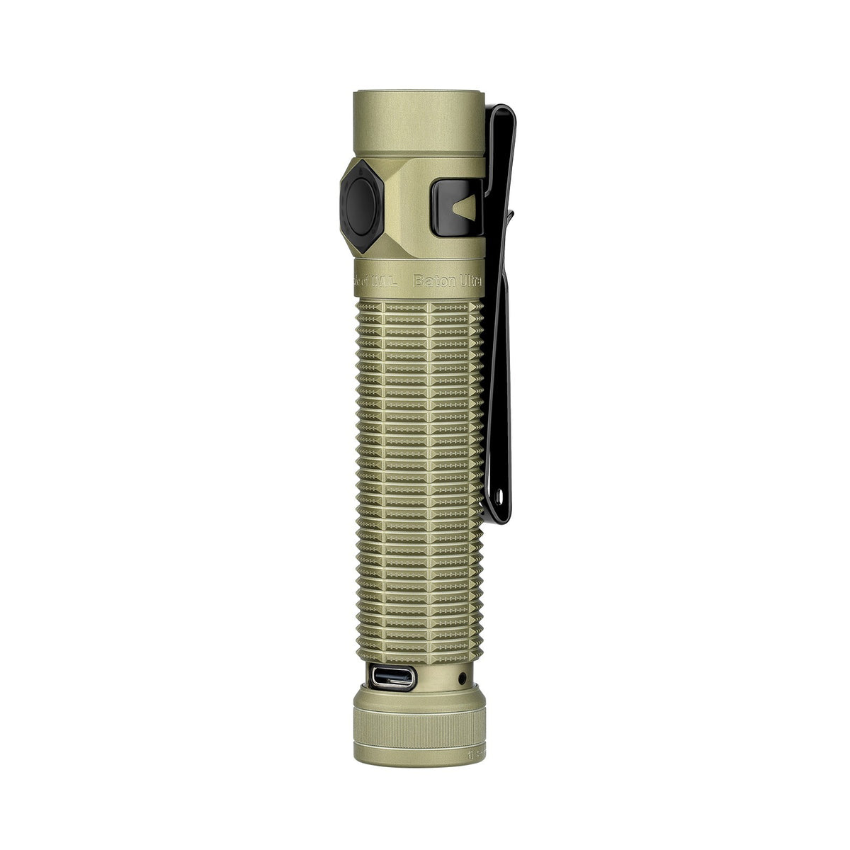 Olight Baton Ultra Olive Green Compact Dual Switch LED Flashlight 1800 Lumens