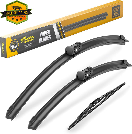 OEM All-Season Windshield Wiper Blades Set for Audi Q3 Q5 SQ5 RS Q5