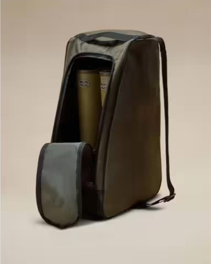 Green Boot Bag for Wellington & Welly Boots - Le Chameau Style