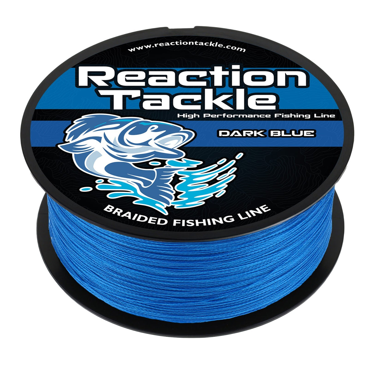 High Performance Braided Fishing Line - Dark Blue, 4 Strand, Heavy Duty