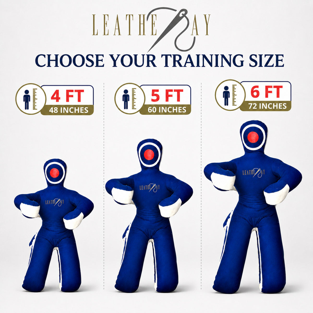 Grappling Dummy Boxing MMA Jiu Jitsu Training Dummy Unfilled Canvas