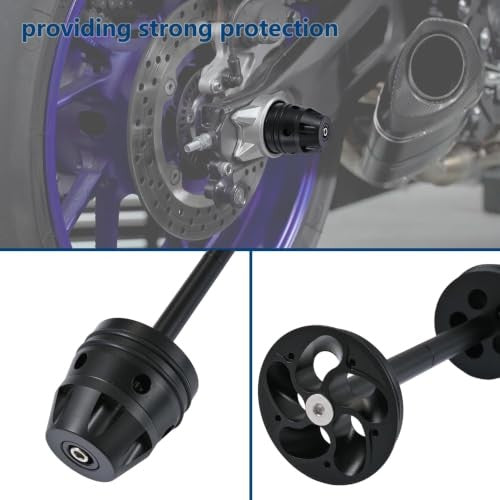 Motorcycle Rear Axle Crash Slider for BMW R1250GS 2019-2024 - Wheel & Swingarm Protection