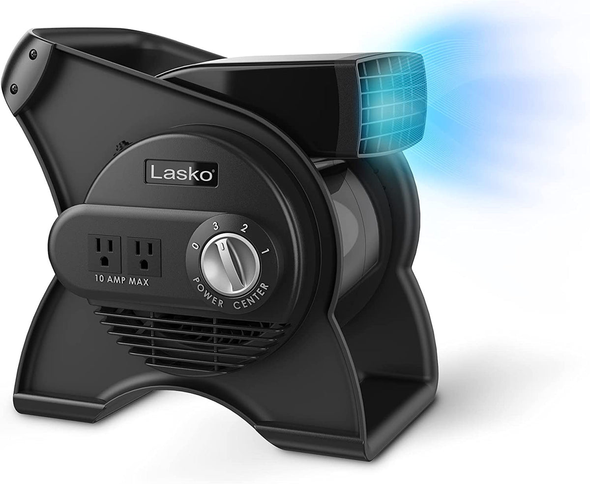High Velocity Pivoting Utility Blower Fan for Cooling and Ventilation