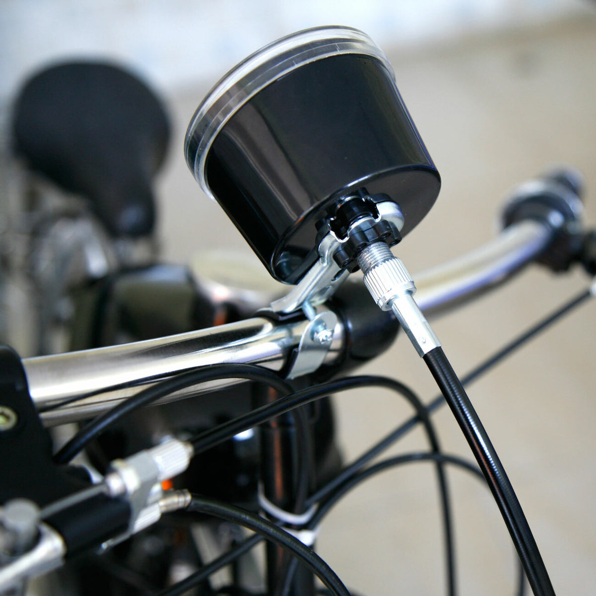 Mechanical Bicycle Speedometer with Hardware - Analog Odometer for MTB & Fitness Bikes