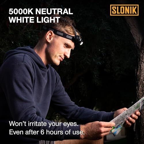 Rechargeable LED Headlamp 1000 Lumens Waterproof Outdoor Hiking Light