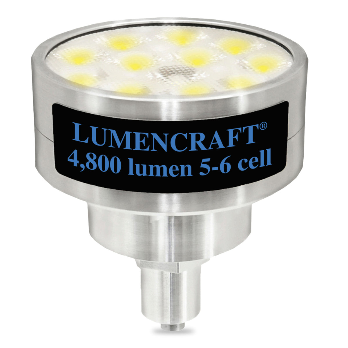 LED Conversion Kit for Maglite Flashlights 4800 Lumens 12 LEDs D-Cell