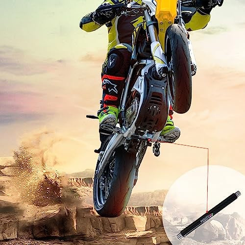Motorcycle Foot Peg Support Brace 7075 Aluminum & Carbon Fiber for Off-Road Bikes