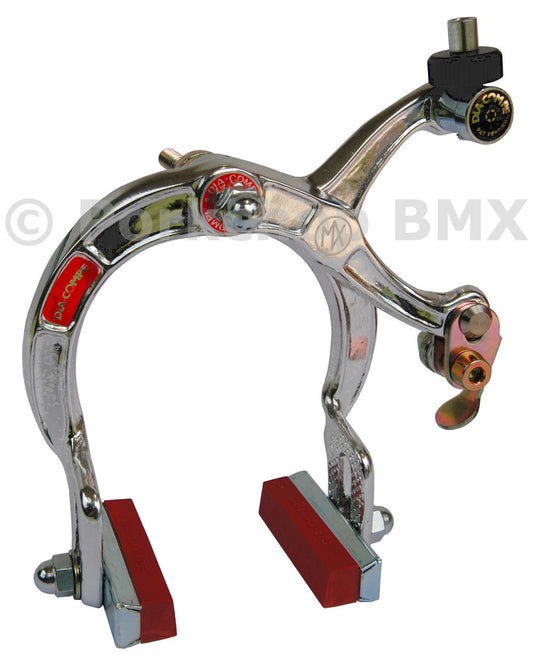 BMX Bicycle Brake Caliper - Dia-Compe MX1000 Rear & Front Conversion, Silver