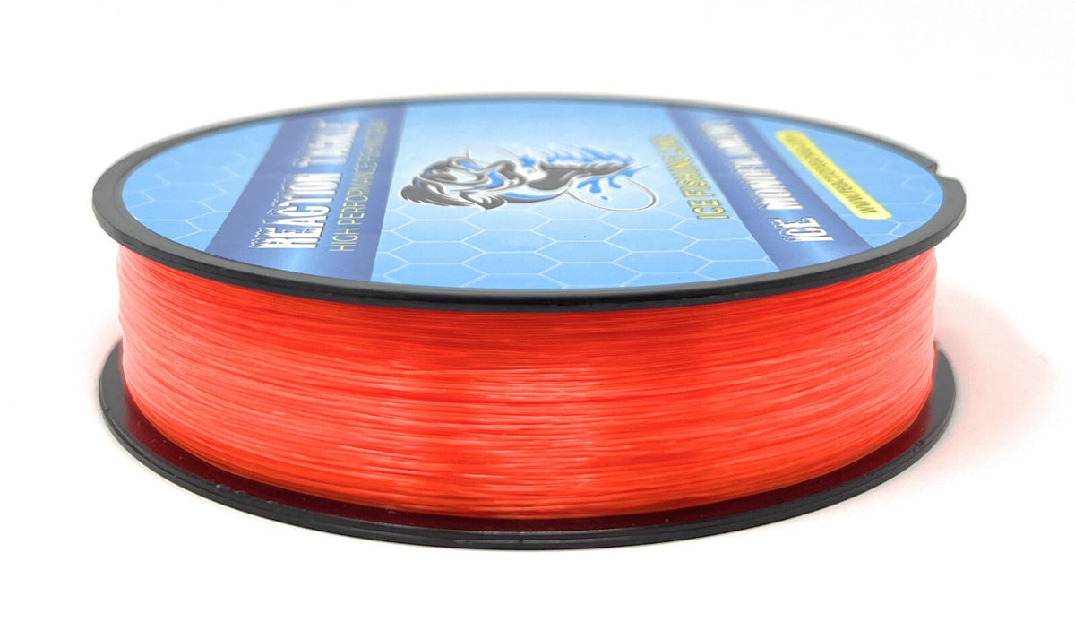 Ice Fishing Monofilament Line for Tip-Ups - Low Memory, Cold Water Durable