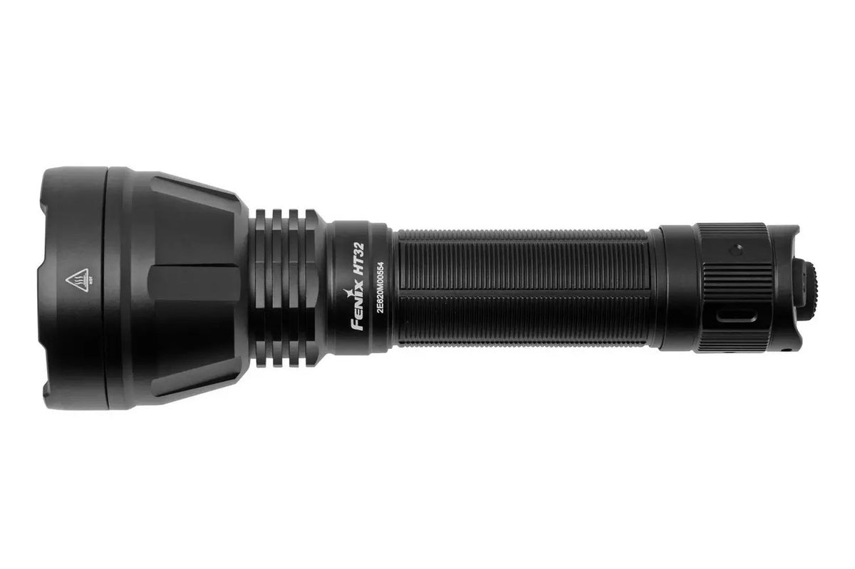 High-Powered LED Flashlight 2500 Lumens with Red & Green Filters, USB-C Rechargeable
