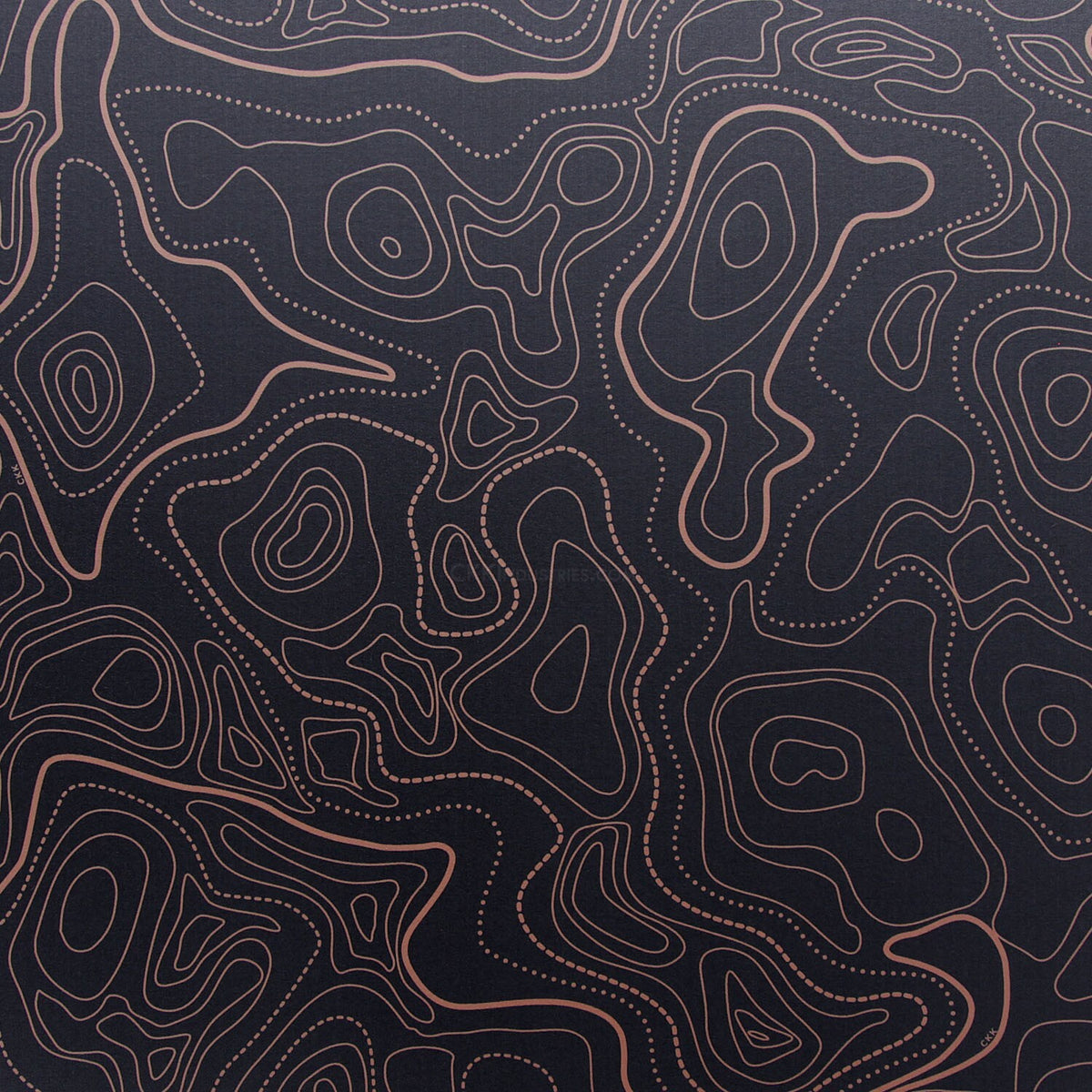 KYDEX Infused Topographic Map Camo Sheet - Multiple Sizes & Patterns