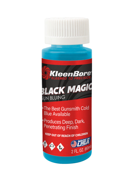 Gun Bluing Solution - Deep Black Finish for Firearms - 2 oz Bottle