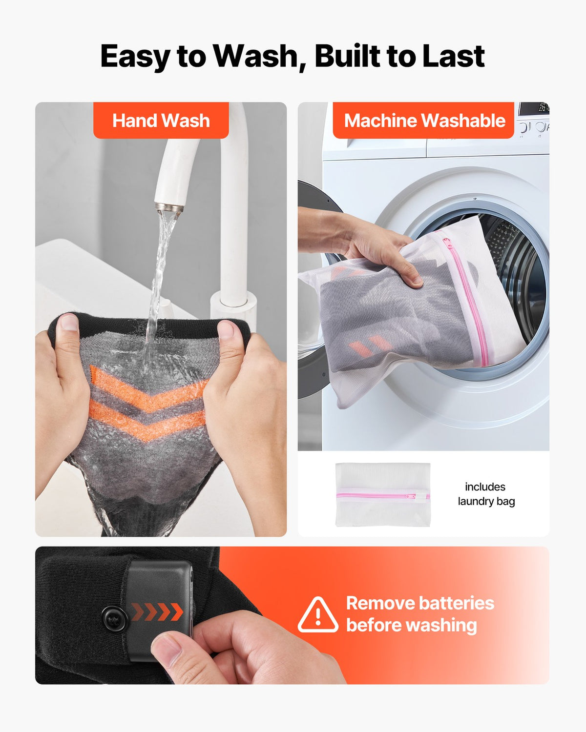 Rechargeable Heated Socks for Cold Weather Outdoor Activities - Size L