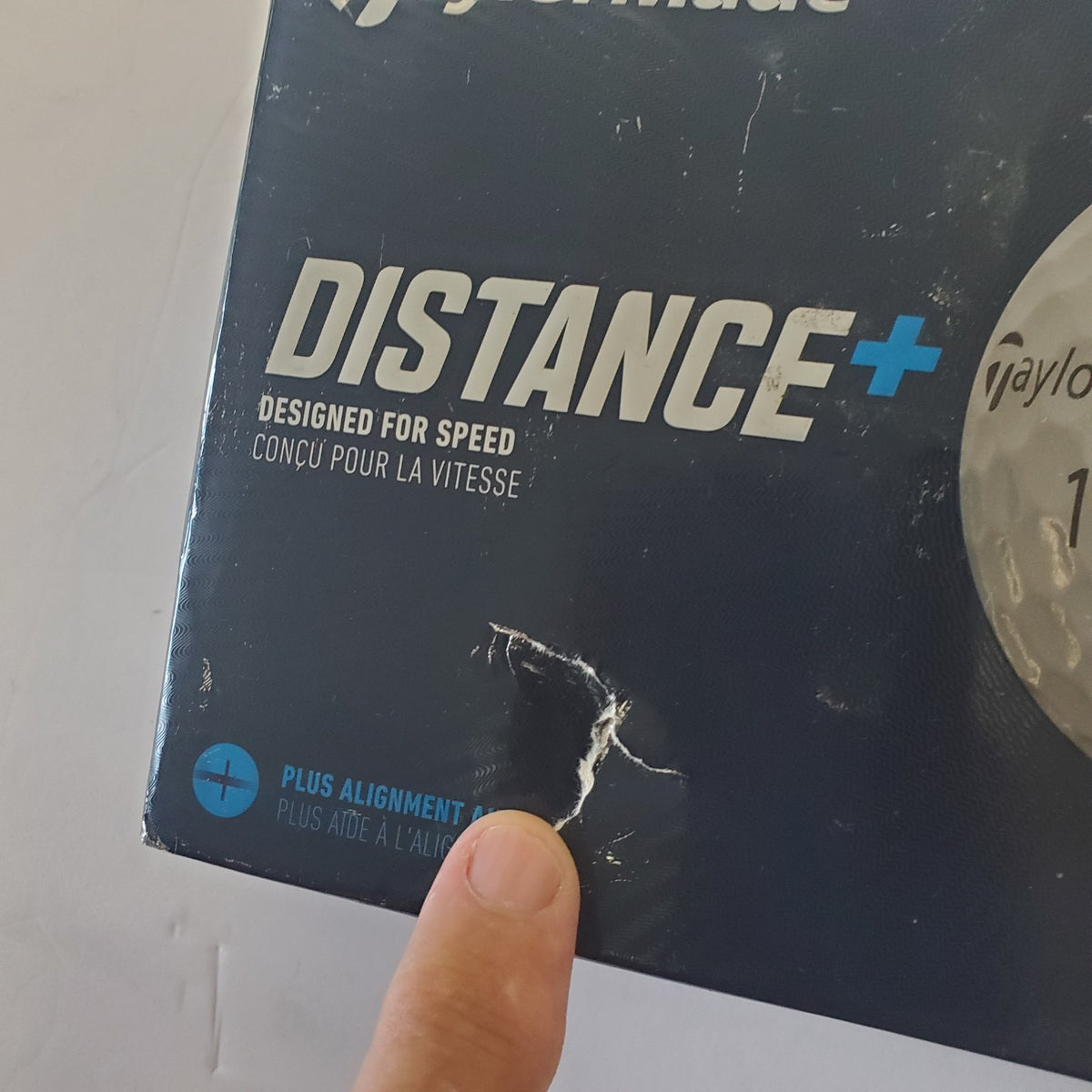 TaylorMade Distance Plus Golf Balls 12 Pack | New Premium Golf Balls