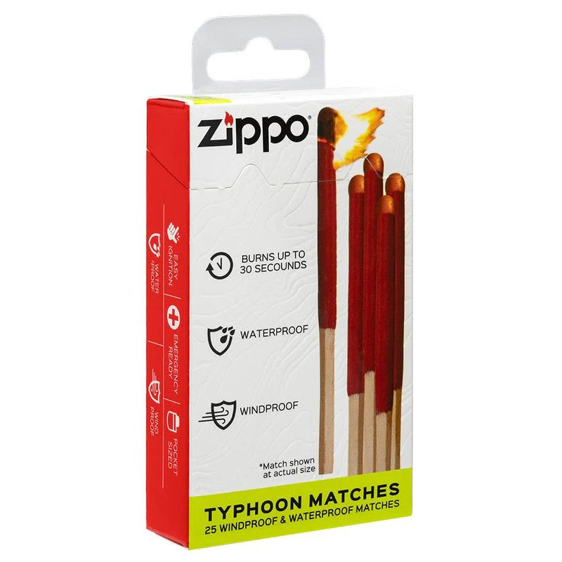 Windproof Waterproof Match Sticks Refill 25-Pack for Outdoor Use