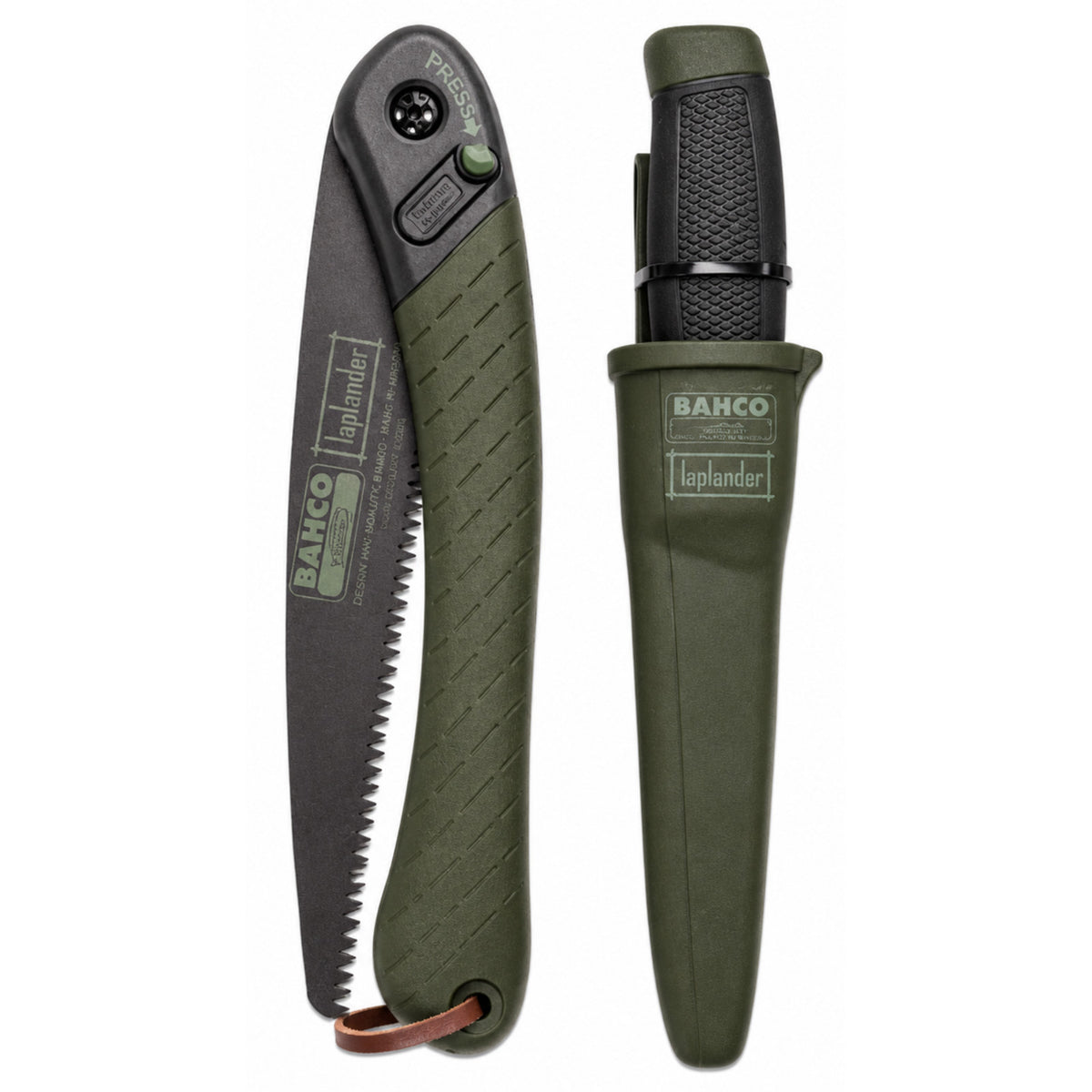 Folding Saw & Knife Set for Camping Hunting Bushcraft Outdoor Gear