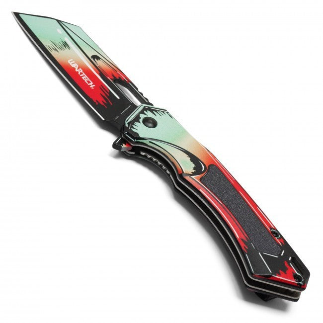 8-Inch Heatwave Cell Shade Cleaver Aluminum Pocket Knife with Clip