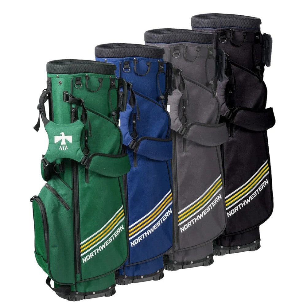 Northwestern Thunderbird Golf Stand Bag - 4-Way Top, Lightweight & Organized