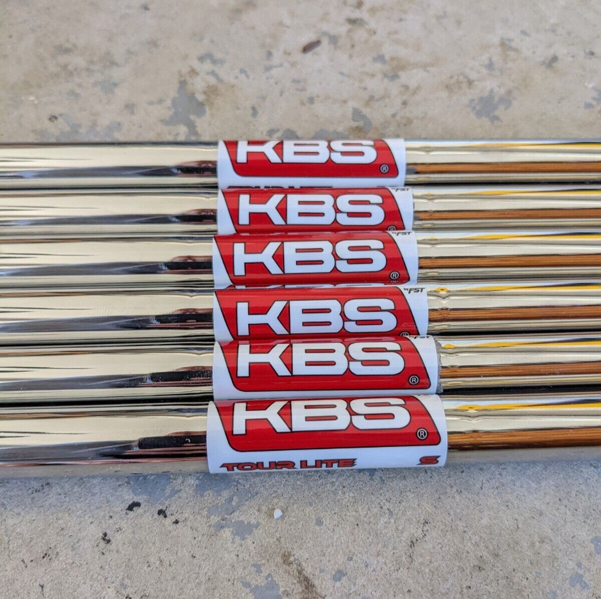 Golf Iron Shaft Set - Steel Parallel Tip Shafts for Custom Clubs
