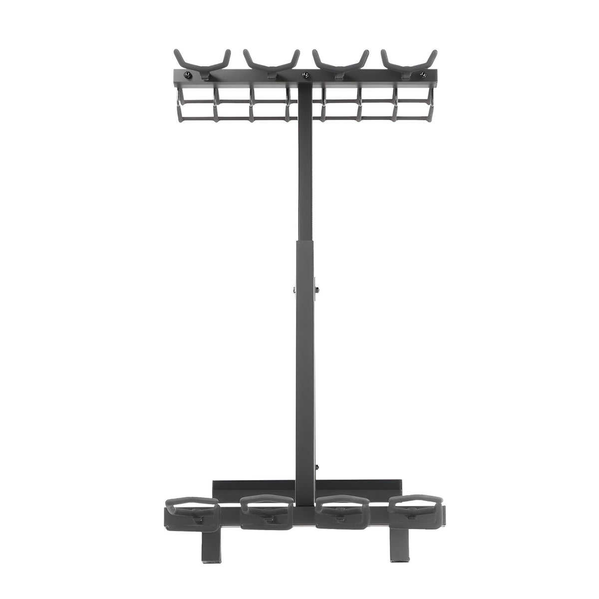 Portable Folding Gun Rack Stand for 7 Handguns and 4 Rifles