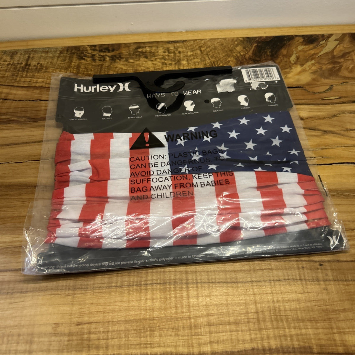 Multi-Function American Flag Gaiter Face Mask Scarf - Seamless Neck Cover