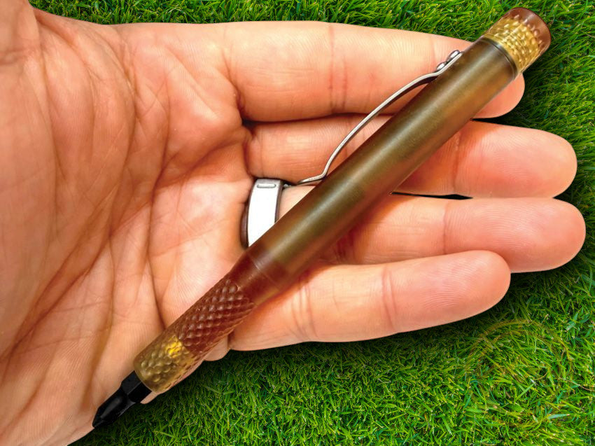 Golf Club Pen Driver with Ultem Handle and Storage for Bits