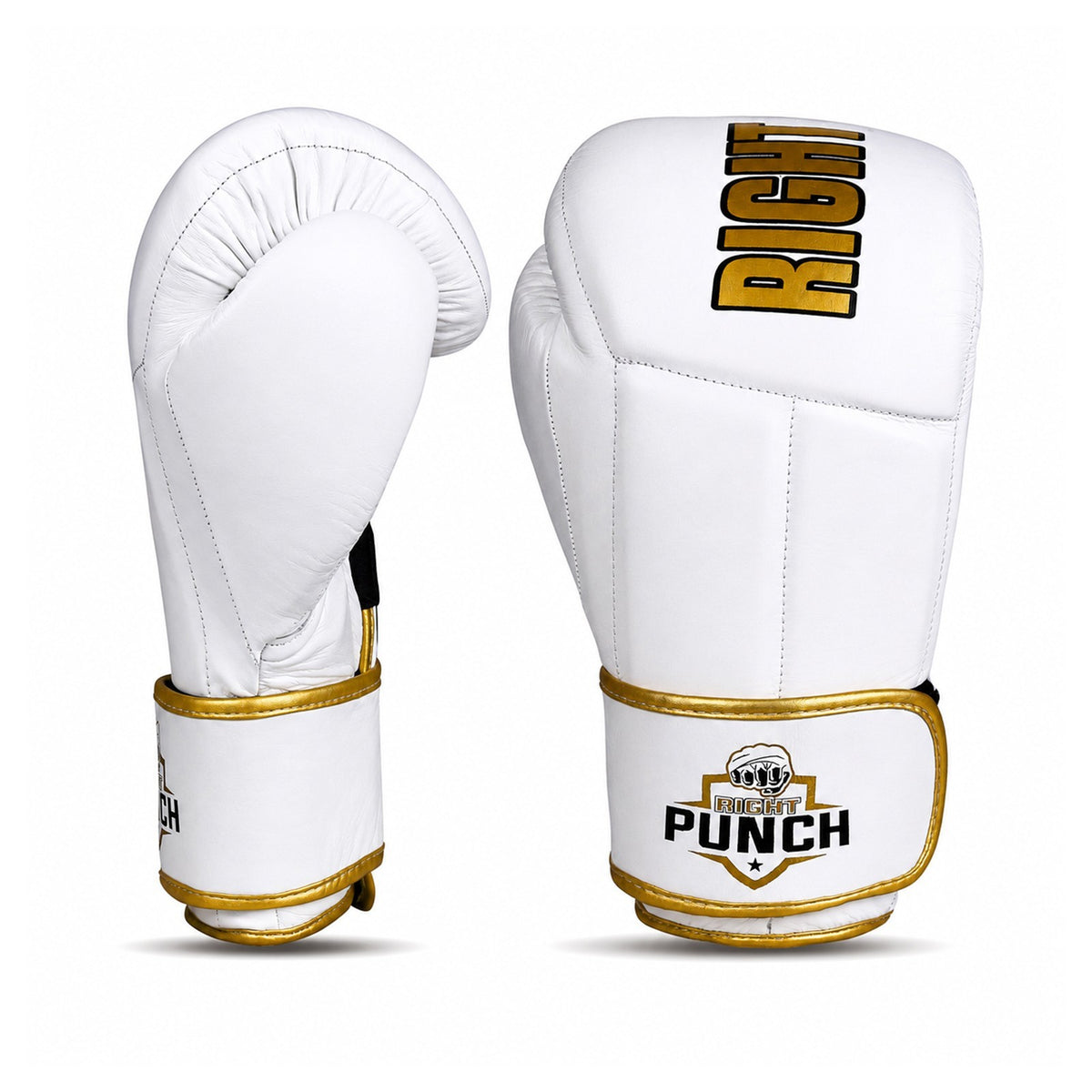 Leather Boxing Gloves for Men & Women - Durable Training & Sparring Gear
