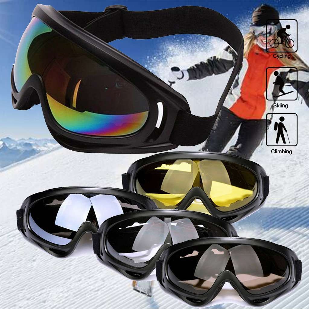 Winter Ski Goggles Anti-Fog UV Snowboard Snowmobile Motorcycle Unisex