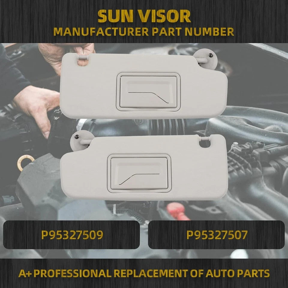 Car Sun Visor Left & Right Side for Chevy Sonic 2012-2020
