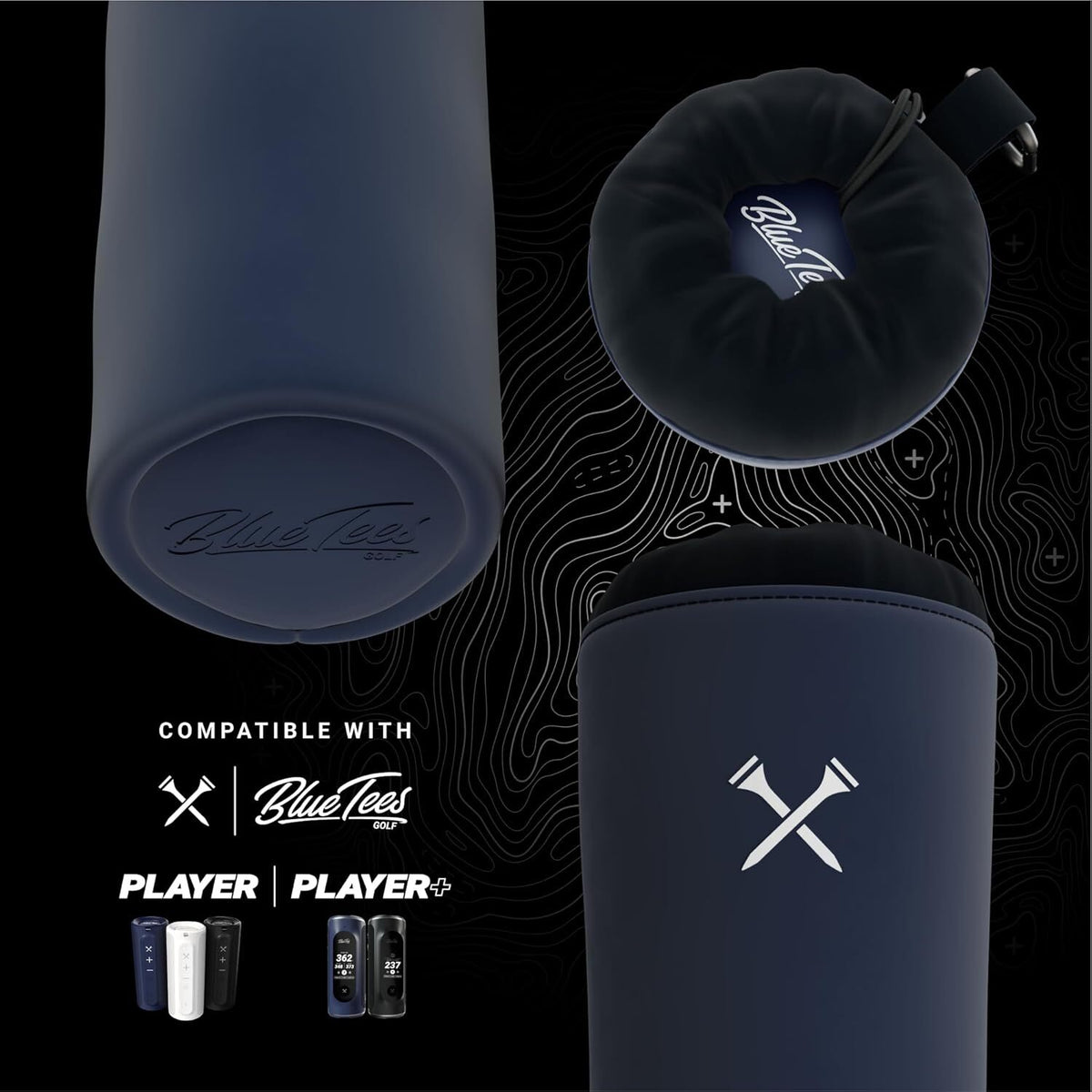 Golf GPS Case Soft Carrying Bag for Player+ Speaker & Devices