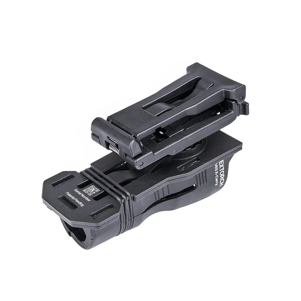Universal Flashlight Holster for Fenix PD36R & More - Quick-Draw Rotary Case